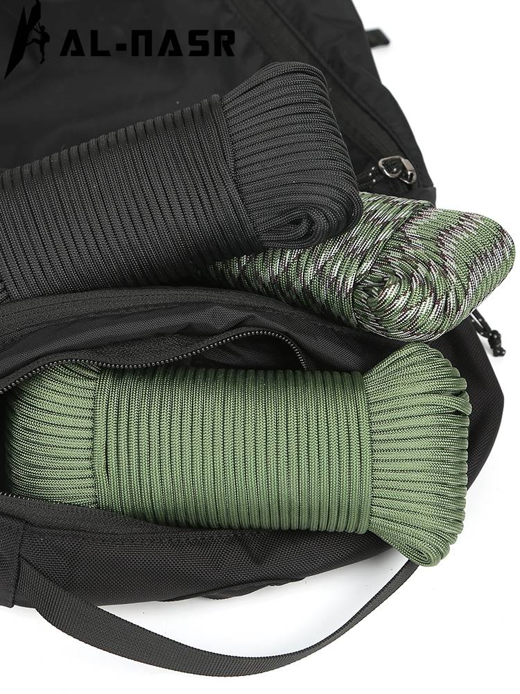 9 -core umbrella rope line Outdoor rope rope rope 4mm woven parachute rope tent pull rope bundle rope auxiliary rope