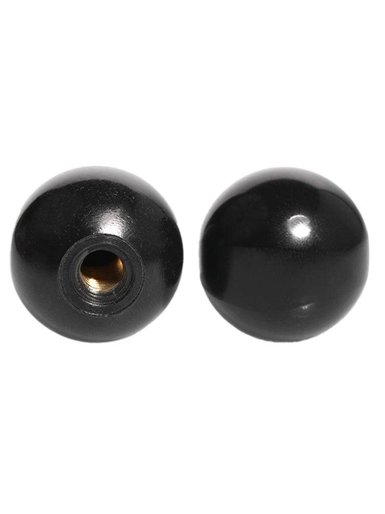 Plastic handle ball plastic ball operation rod header handle red copper core black iron heart electric ball M4M8-m16