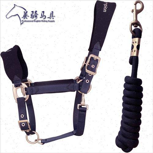 High-end velvet-resistant horse-cage, two-metre-to-m toy-line suit, adjusts the horse-head cage to a leash