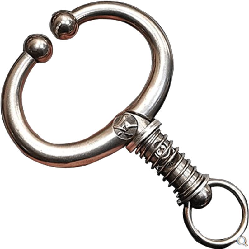 Bull nose ring beef nasal ring stainless steel metal cattle big cattle nose pliers with punch -free traction equipment equipment