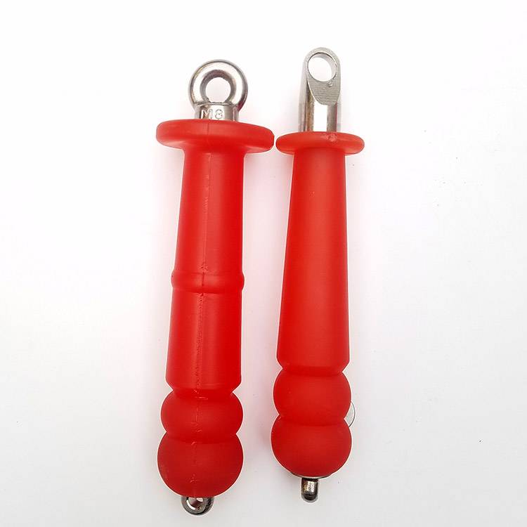 Polyurethane beef tendon handle stainless steel unicorn whip handlebone figurine whip whip cowhide handle