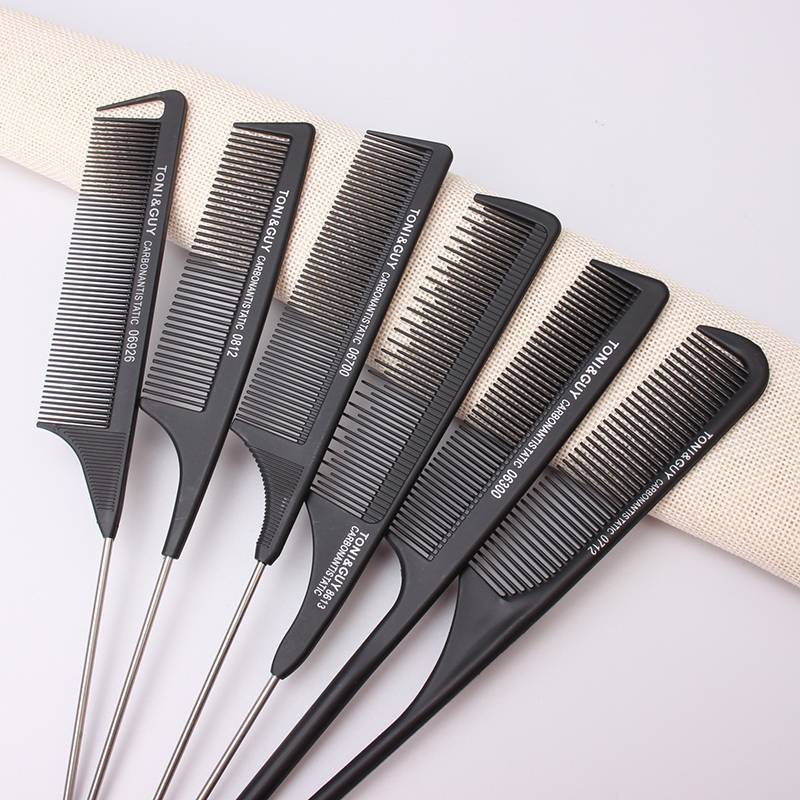 Hair -haired metal handle tail hair dish, hair dish, steel needle comb, makeup special makeup comb, perm, picking up, dyeing comb