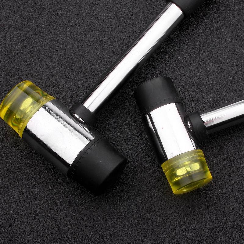 Rubber Hammer Small Skin Hammer Puppet Installation Hammer Leaf Hammer Hammer rubber Hammer Plastic Plant Plant Polying Tools Expiring