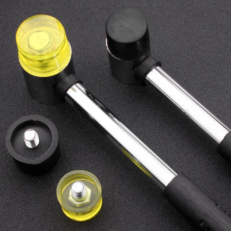 Rubber Hammer Small Skin Hammer Puppet Installation Hammer Leaf Hammer Hammer rubber Hammer Plastic Plant Plant Polying Tools Expiring
