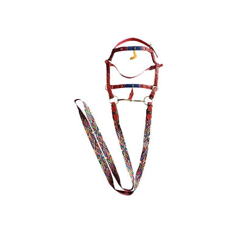 Shuile reins horseshutta mouth Tie horse chewing full horses full horses and horses, sets of horses size, dwarf matrix equipment