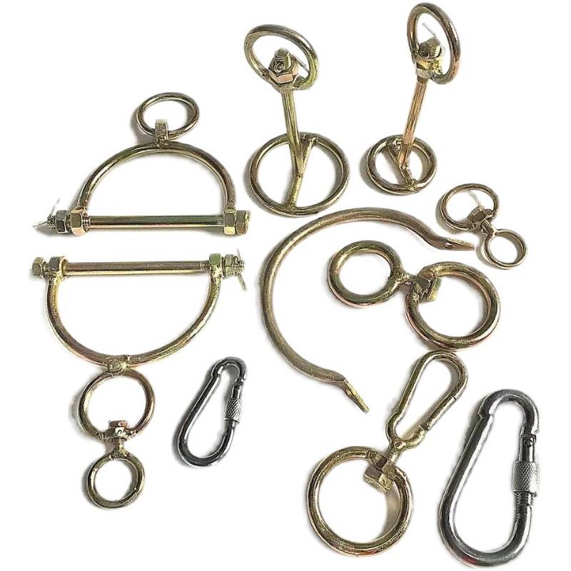 Bull nose ring reinforced beef nasal ring size beef nasal embolism can adjust the traction equipment equipment