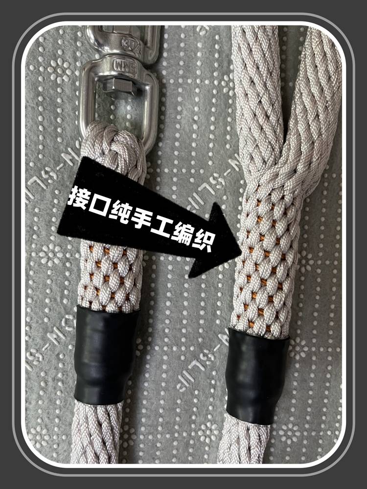 Factory dog traction rope Large mighty dog led dog rope dog chain handmade woven horses rope small pet dog walking home