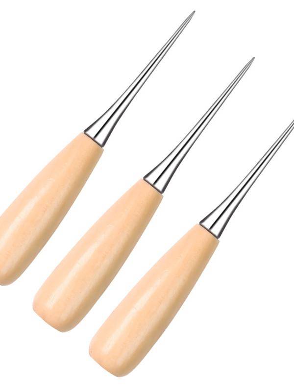 a hand-made shoe-skin tool with a cone pin full of steel wood handles and a big, long-carry, extended hole-capped hand-made shoe dialy