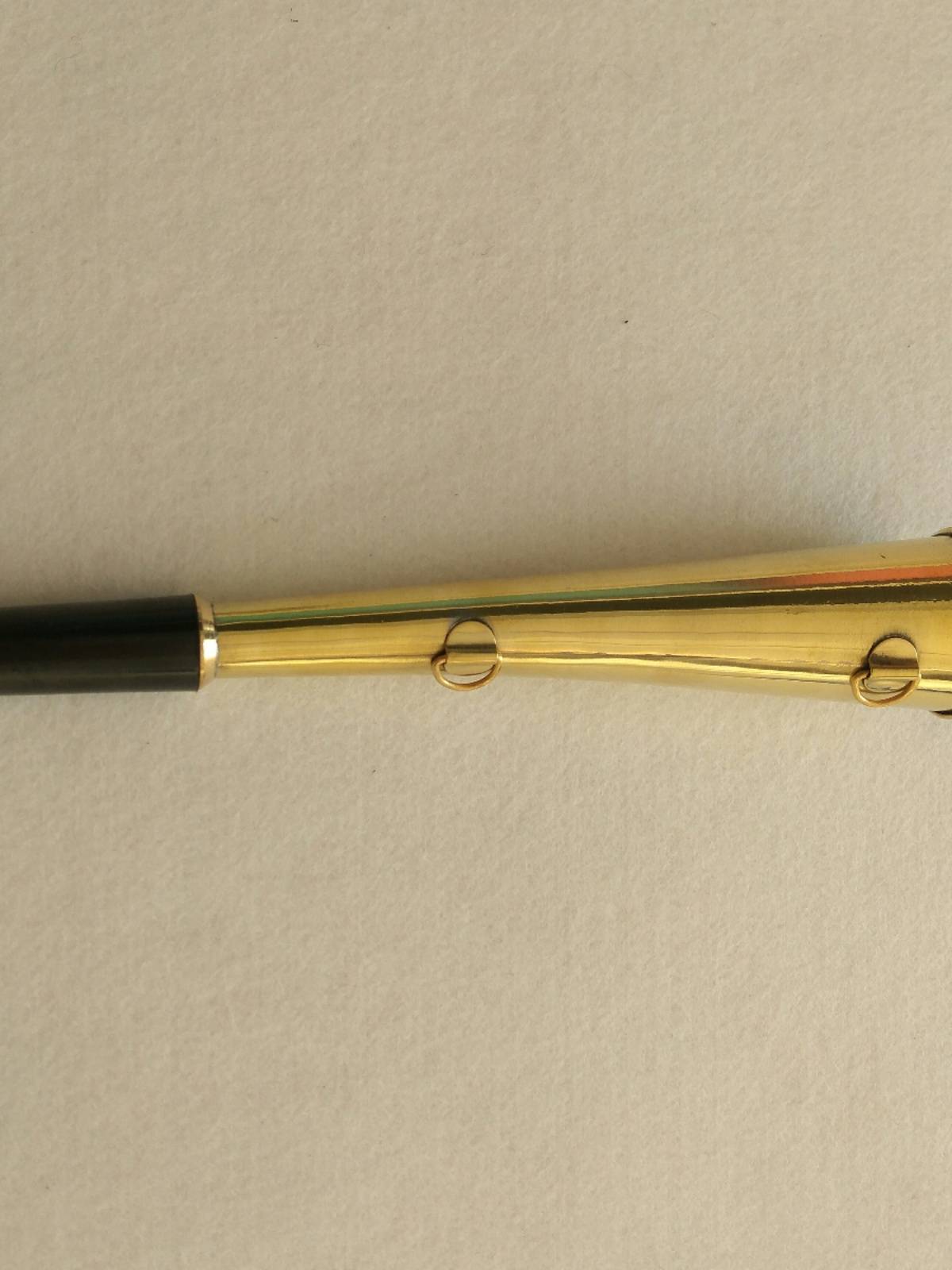 Bronze horn H68 to protect the horn rail patrol, 40 mm horn horned rope