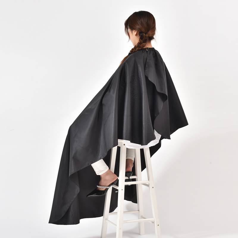 Baked oil hot hair shop waterproof does not stick to hair salon fashion high -end net red hairstyle special anti -static hair cutting