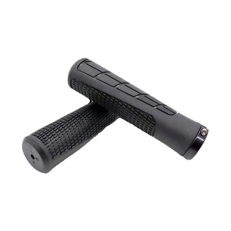 Lunje bicycle handlebar handlebar folding folding car grip bilateral lock mountain car anti -sliding shock absorbing ride