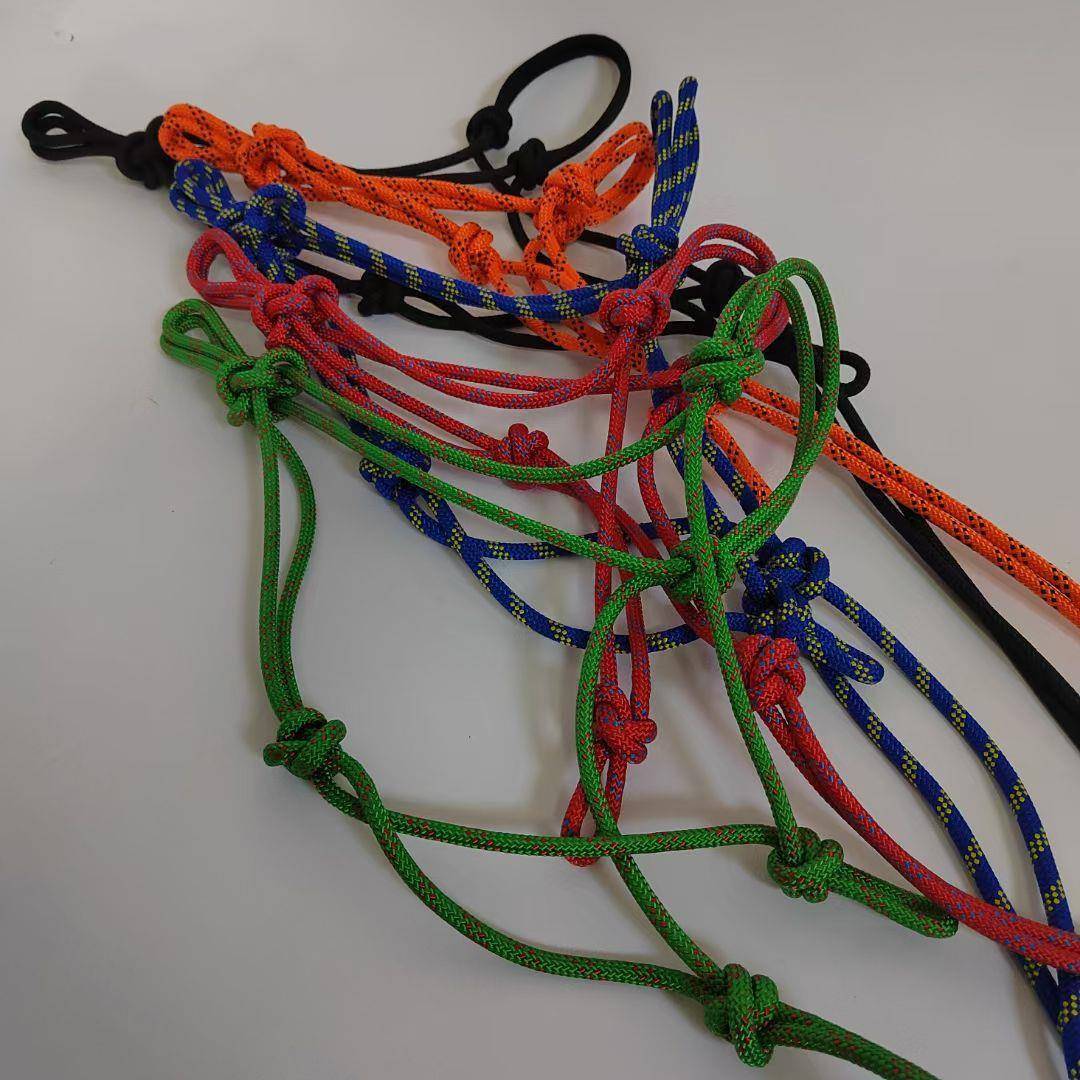 Nylon rope horses leading the leader of the head and hand -woven faucet