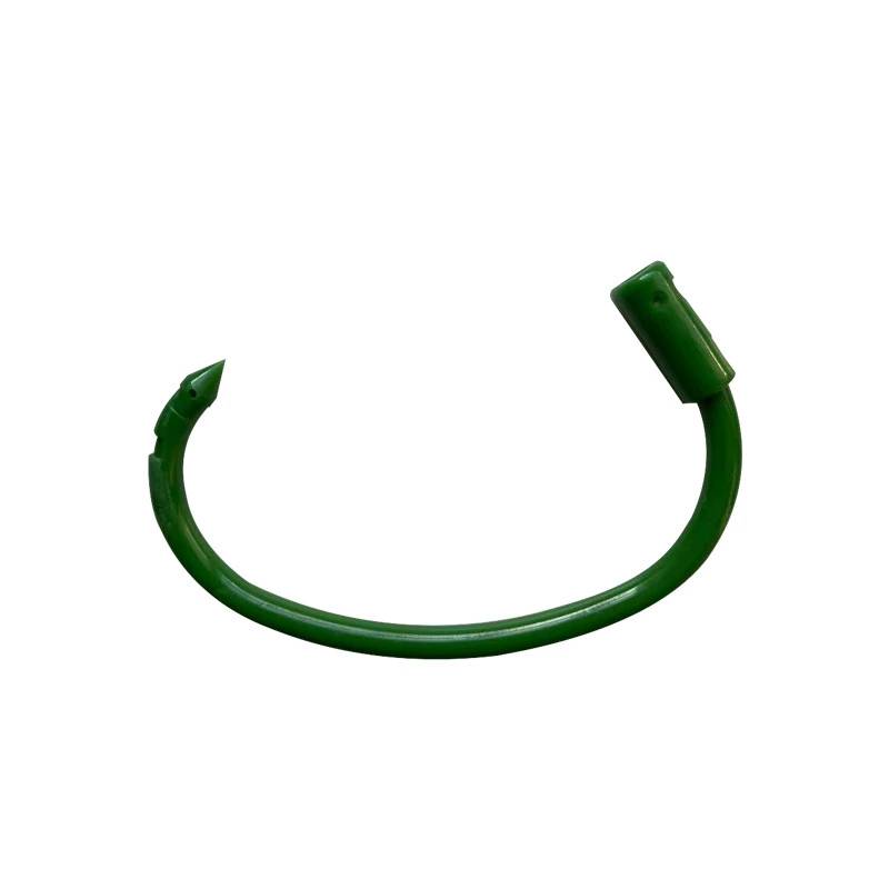 Metal stainless steel cow nose pliers with thick cow nose rings and ox's nose tugs and piercing