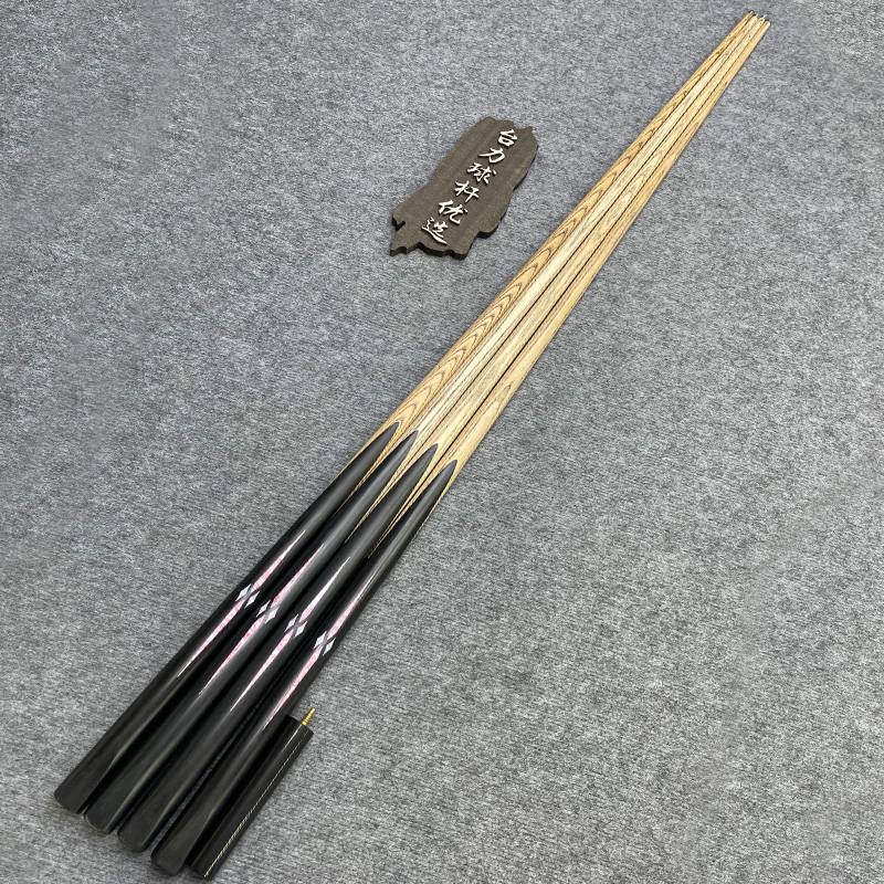 Bingchen 10mm small head integrated rod Chinese black eight -eight inlaid setting rod table club new hand training hand poles