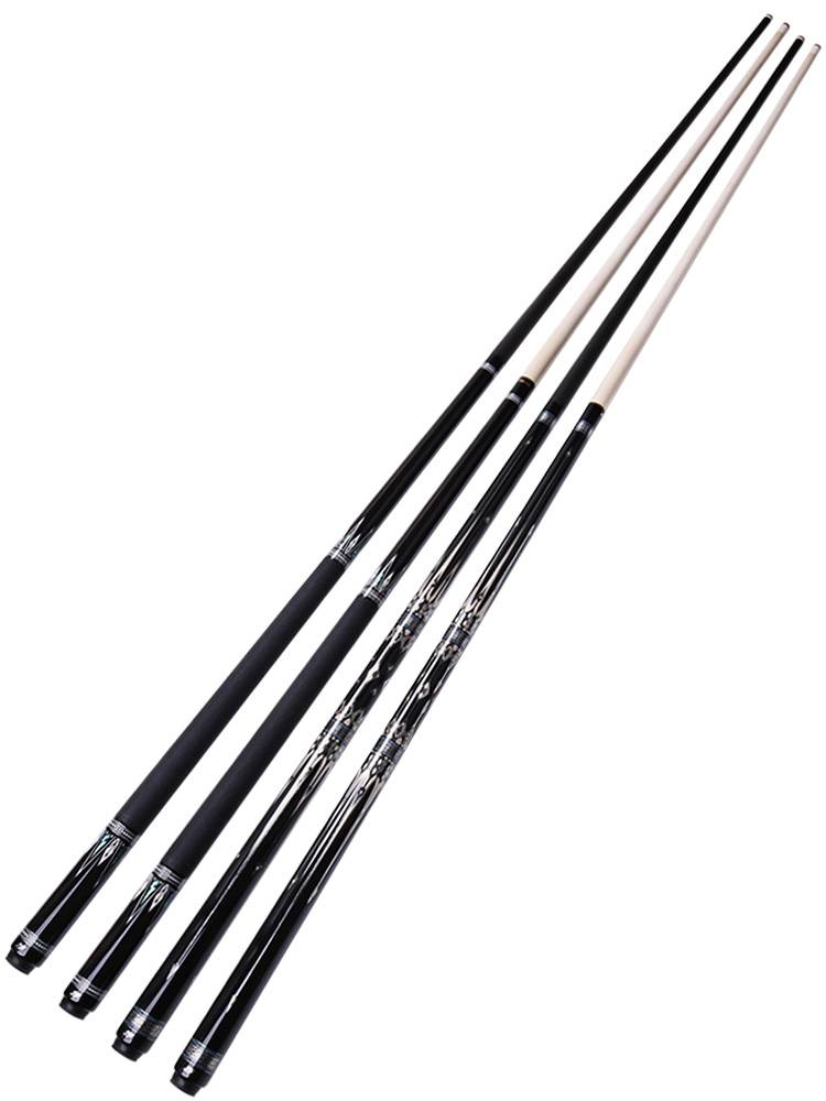 JF carbon fiber tiger teeth head in the eight clubs in the top of the top Chinese -style eight -ball small head black technology club nine -ball table club 8
