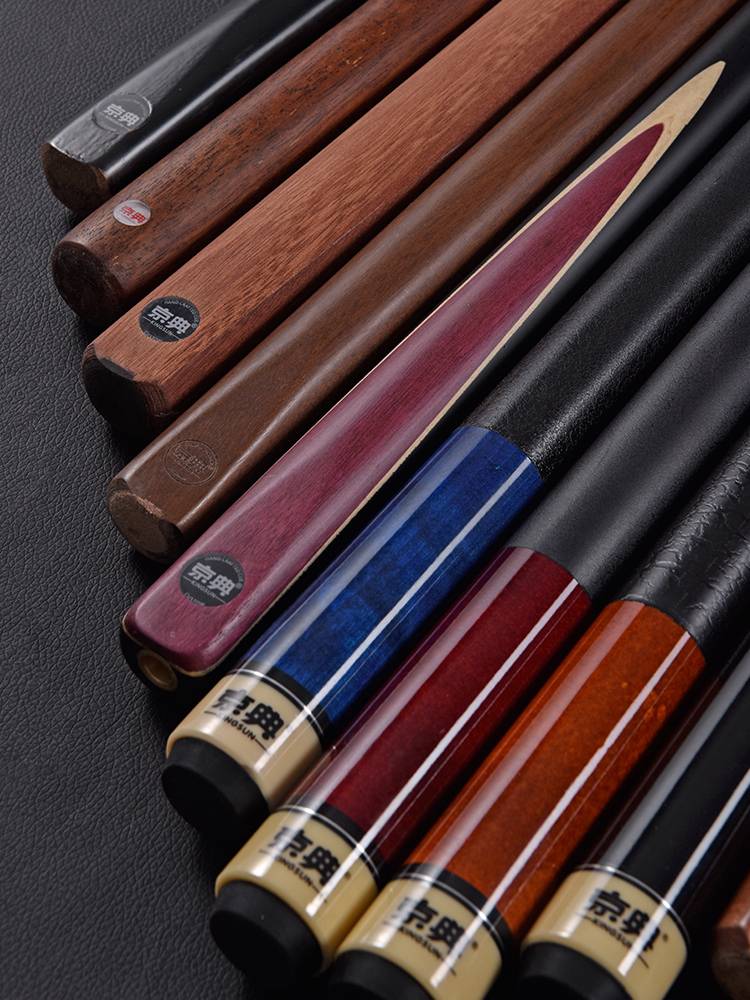 Tianshu Ting's club small head Snooker table club Chinese black 8 club pole 9 balls of billiard accessories at the public pole