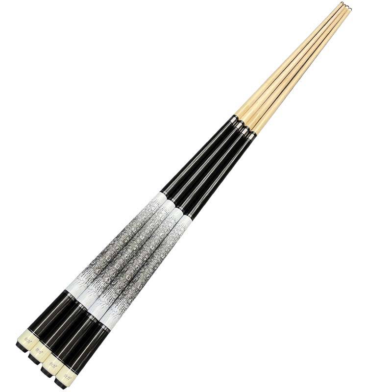 black-edged, 10mm small head, 1/2 large, medium-sized black-eight-ball, maple-wood-coloured, nine-ball poles beat the king