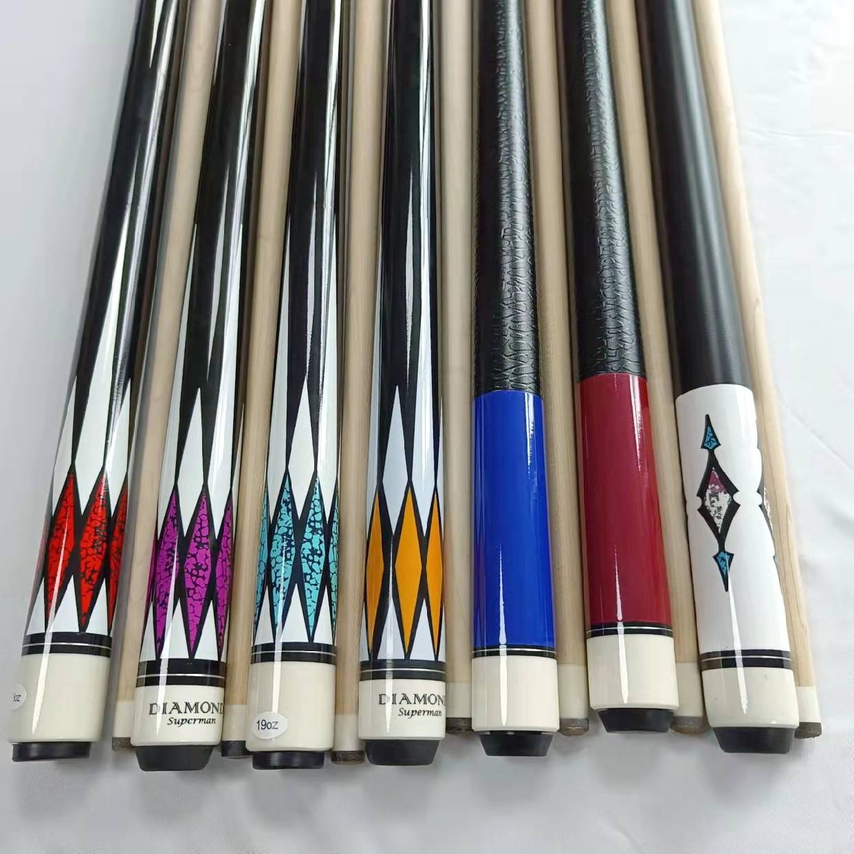 Shenzhen Chinese Black Blast Club fancy American -style nine -ball hipping pole Maple Minestone Ball Ball Room Big Person