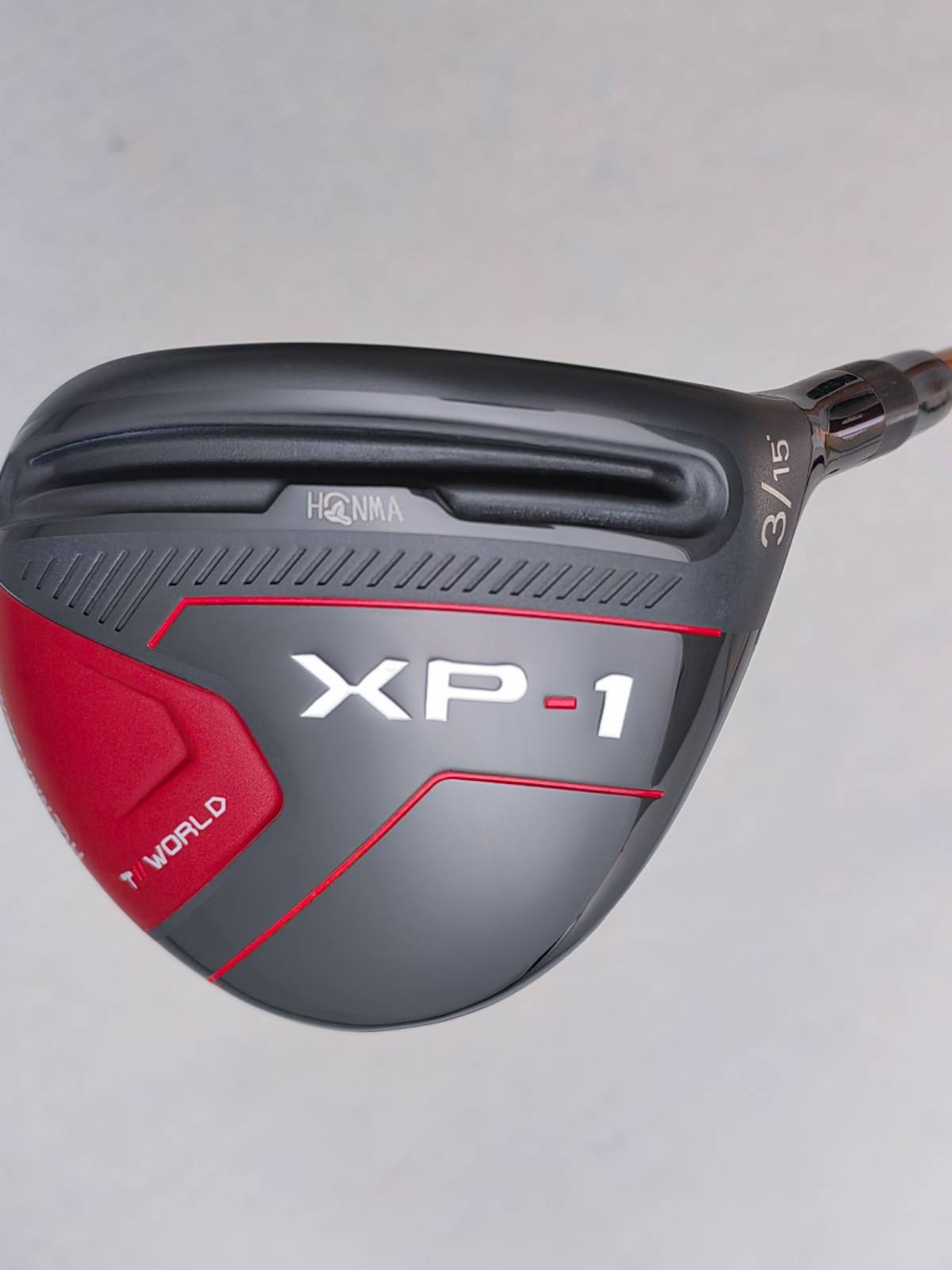 H0NMA Red Horse Golf Club XP-1 Ball Road Wood No. 3 Mu 5 Mu 2023 New Strip