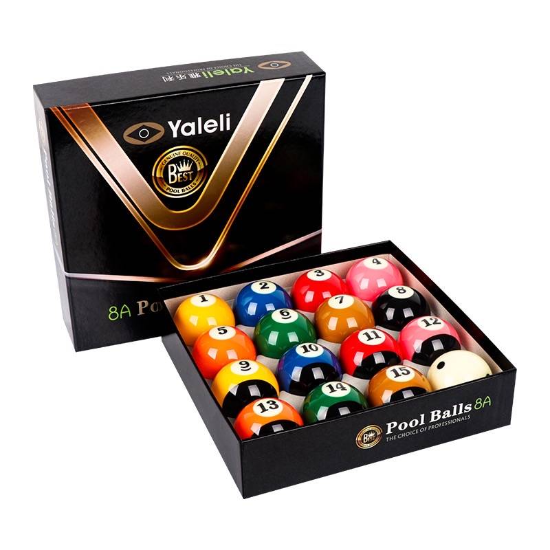 Black-eight crystal billiard ball, 16-colored billiard billiard, Snook Standard Billiard