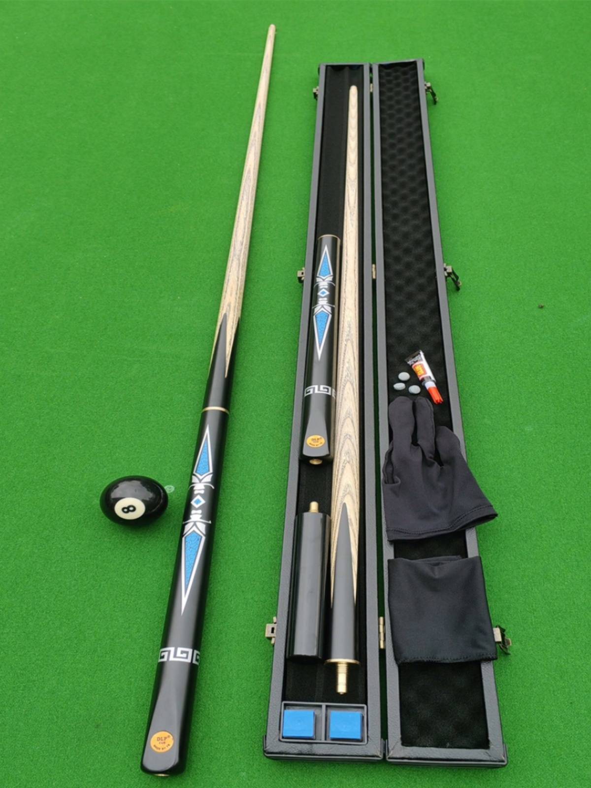 Select DLP God of War, Snooker Chinese -style Eight Black 8 Ring, American -style Nine -ball Table Club Sandalwood Manual