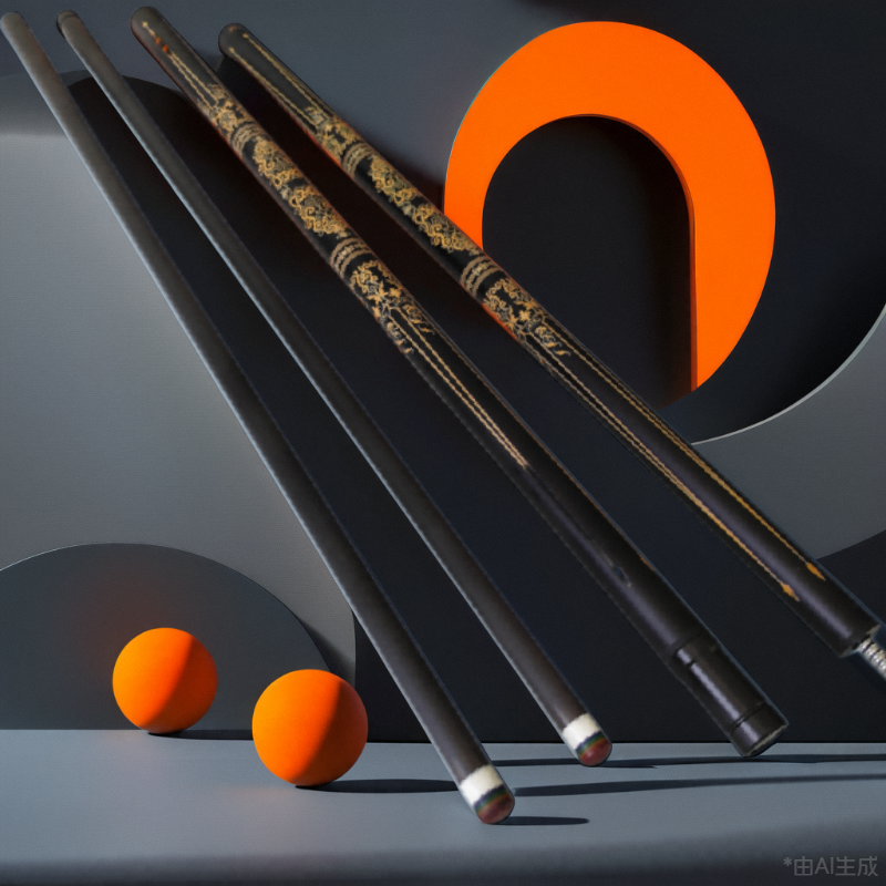 Great carbon-fibre black pole + barrel