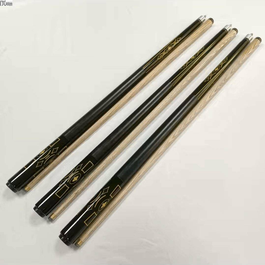 Black gold double oak pole