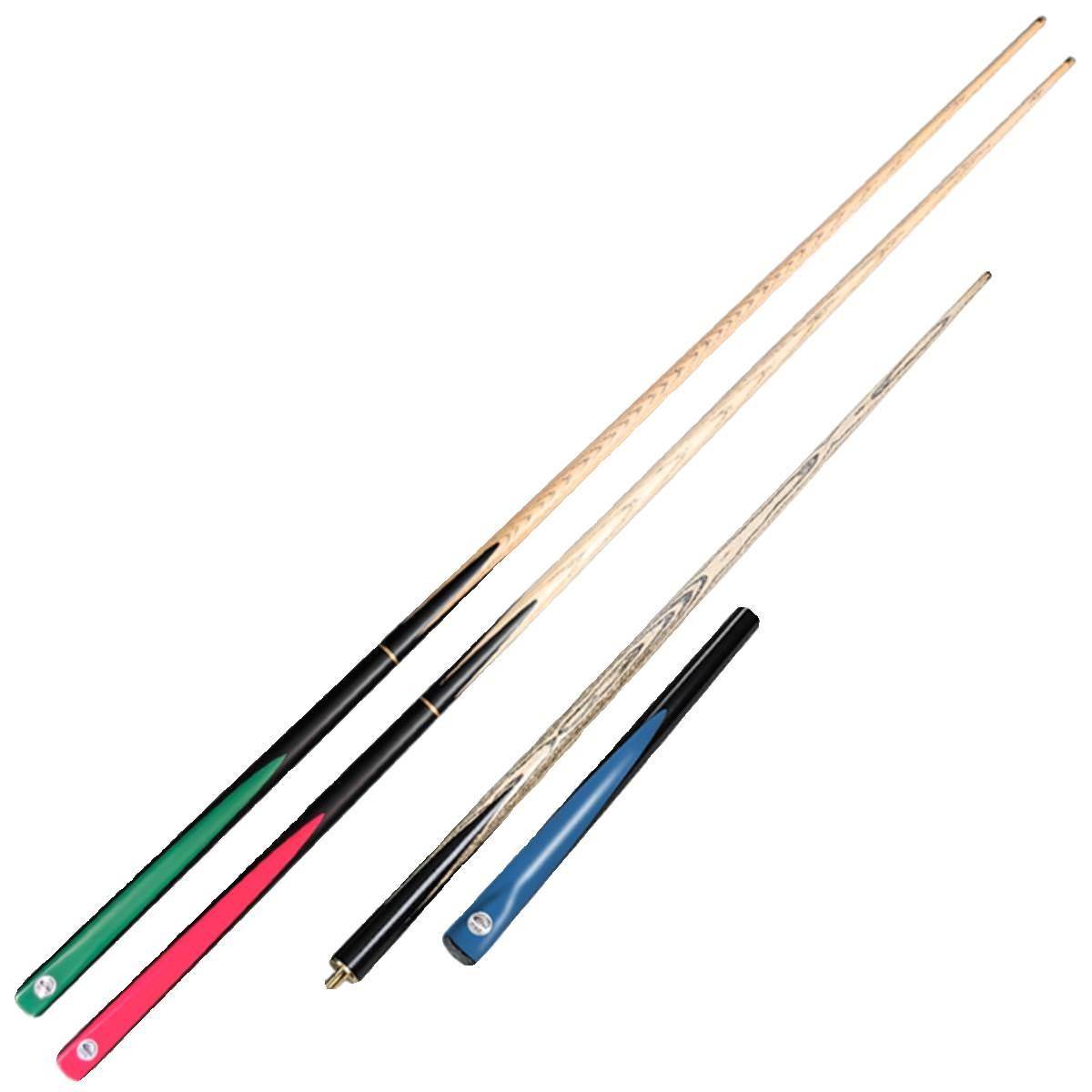 High-quality billiard poles, boosting pool poles, medium black, eight-ball poles, big-heads, medium-eights