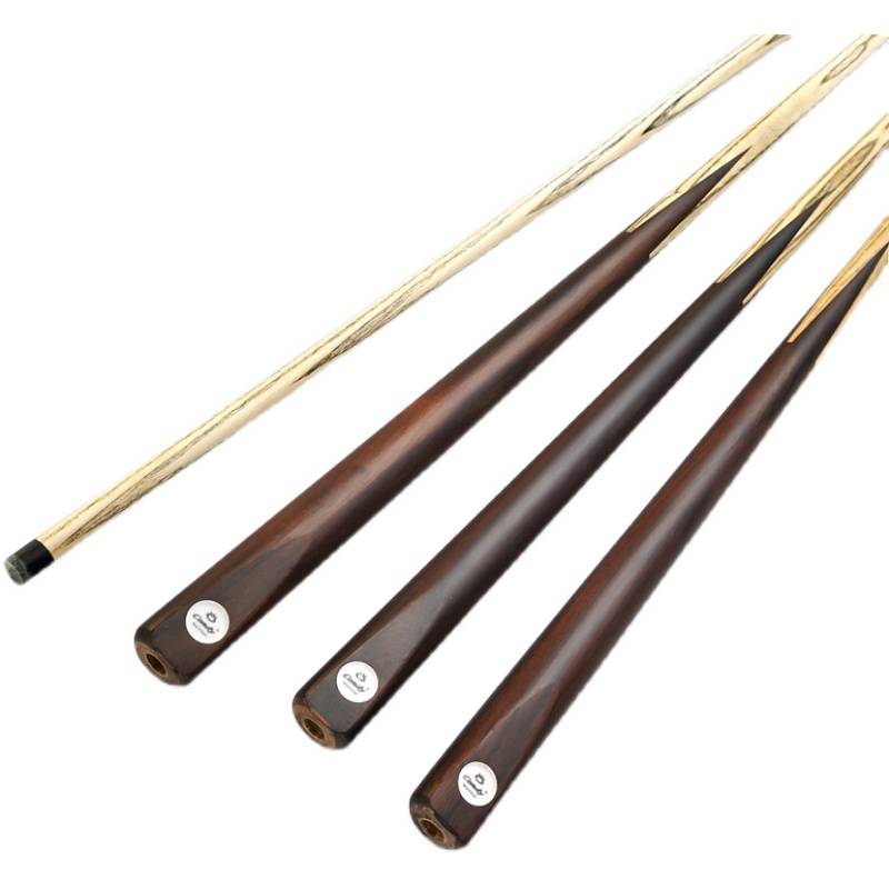 Step Snooker's small head table club Chinese black eight black 8 American Kangdi big head white wax wood integrated rod