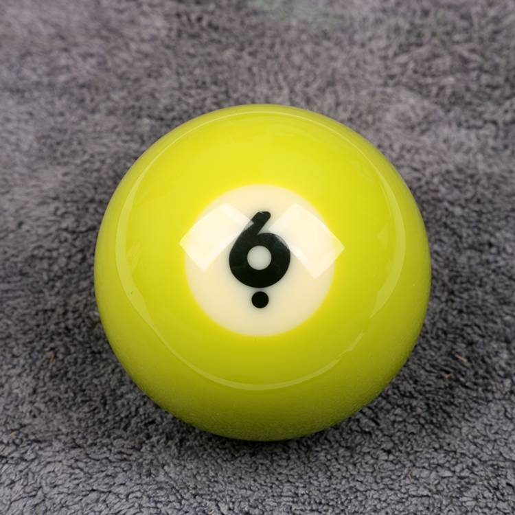 One -eyed dragon table ball single scattered female ball standard 57.2mm American black eight -0 ball cooler Crystal ball bulk