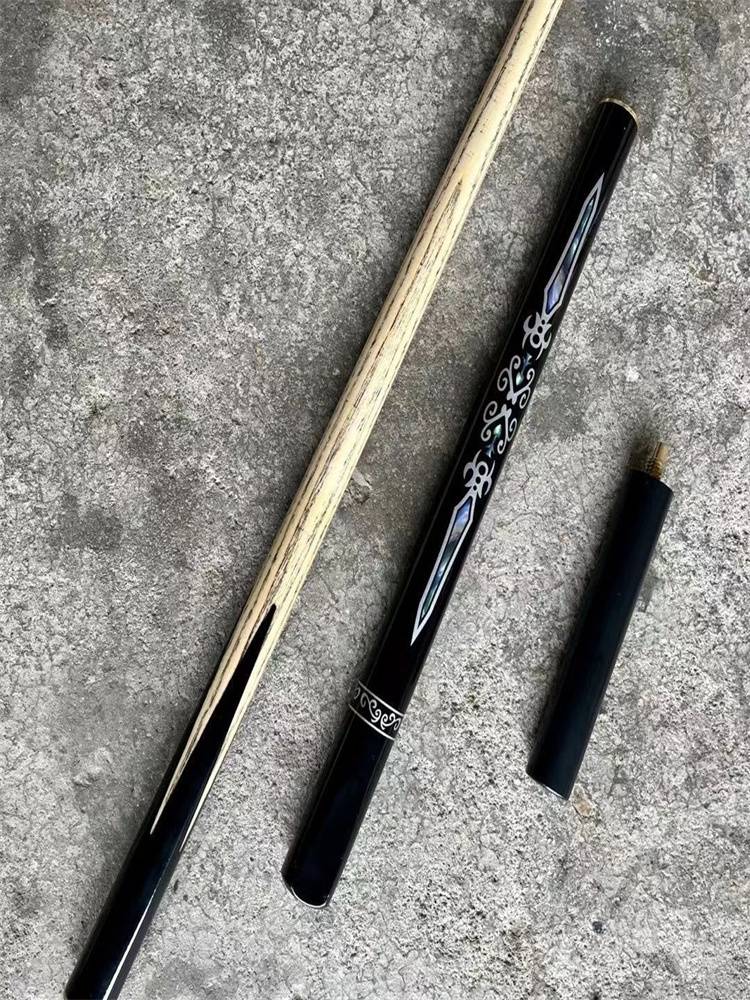 Selected! Genuine new war god 4 shot club small head Snooker set black eight tablet club sandalwood handmade poles