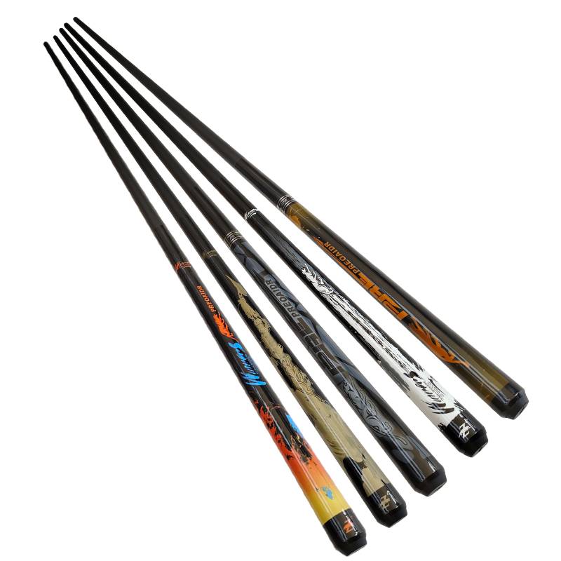 Normal scoop split single jump short jump pole Domestic American leopard maple maple American style 14mm jumping rod black forelimb
