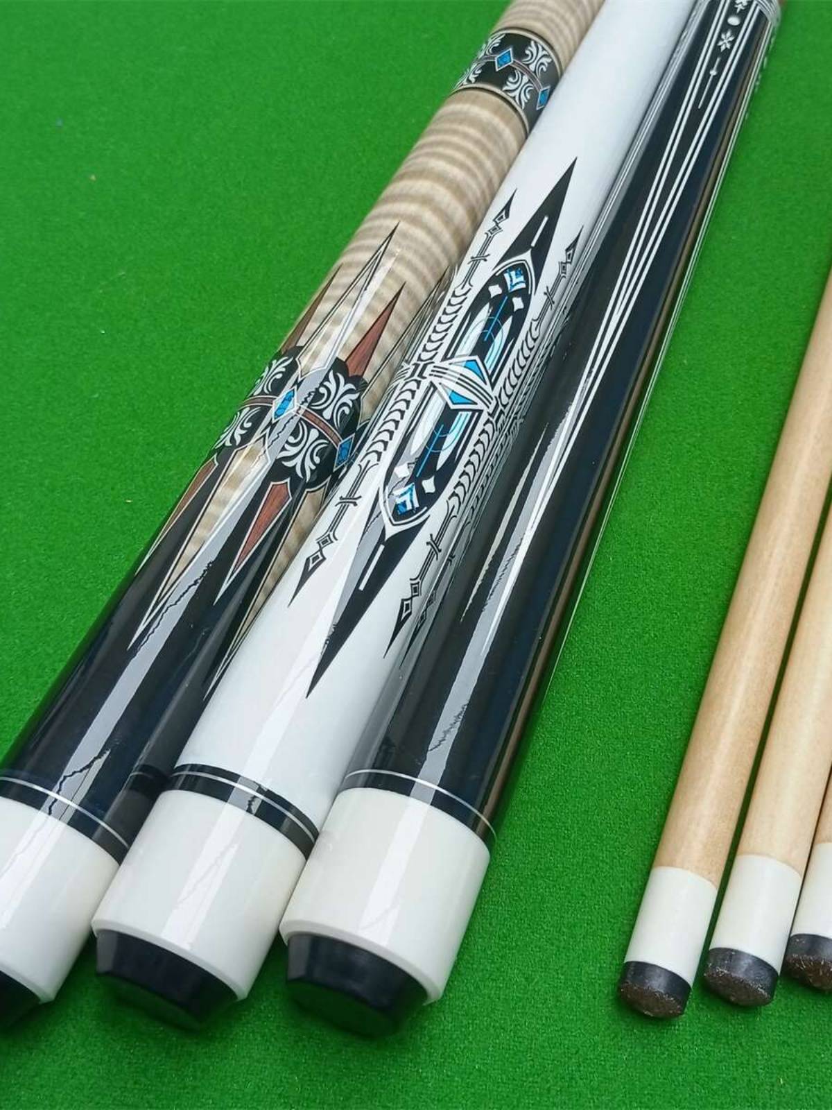 Novice professional -grade tabbing big header desktop rod aggravating the club American club Chinese -style black eight -nine balls