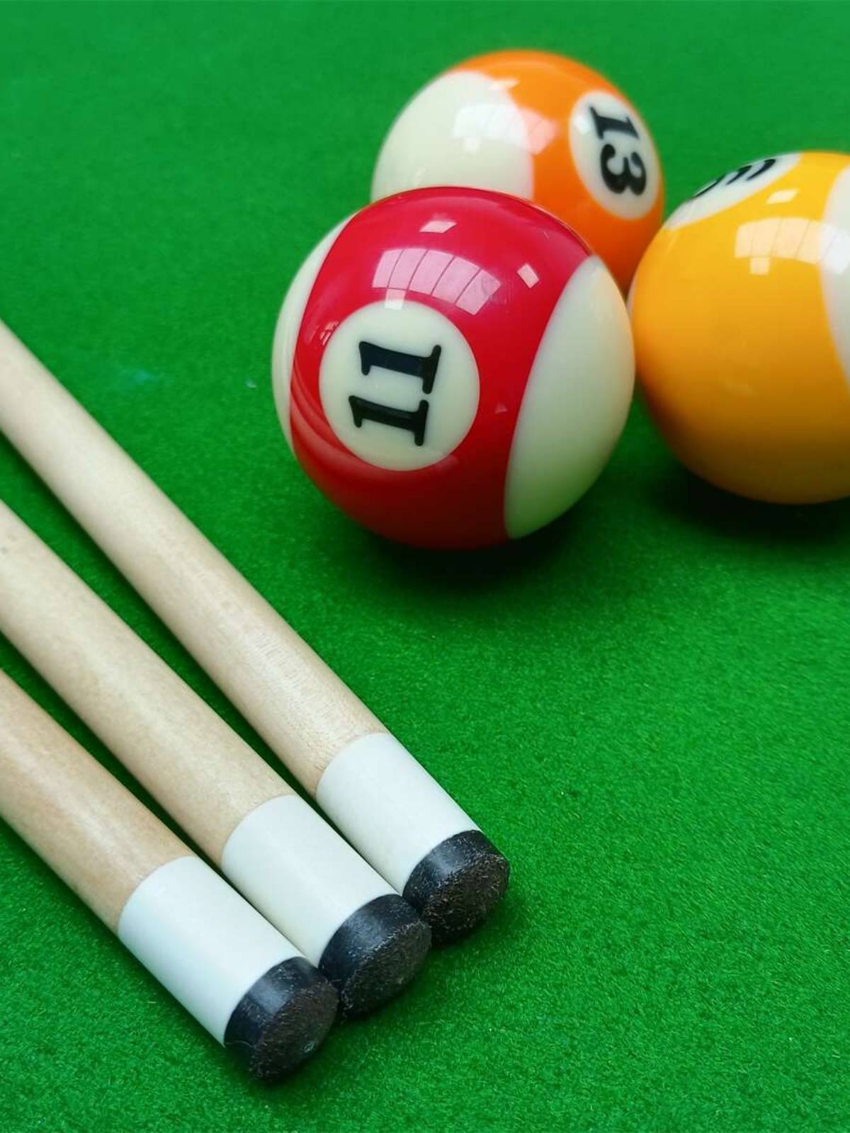 Novice professional -grade tabbing big header desktop rod aggravating the club American club Chinese -style black eight -nine balls