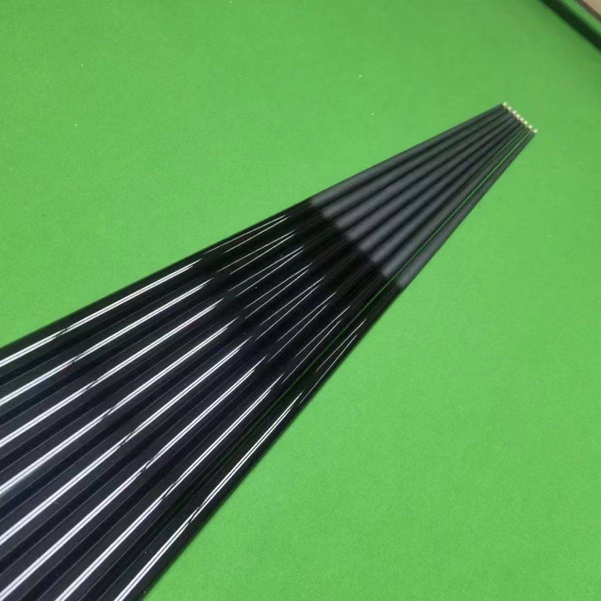 Carbon fiber table club Snooker table club integrated Chinese black 8 club black technology big head nine club