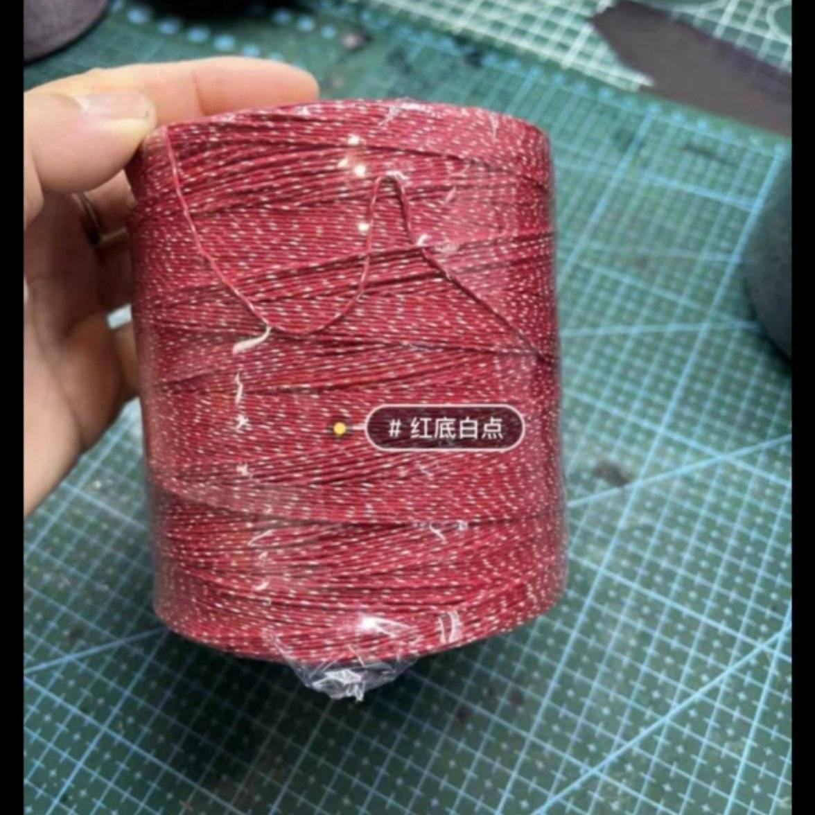 Red and white dots