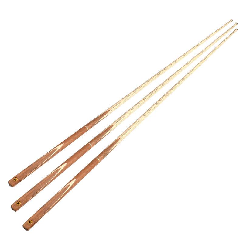 Chinese -style black eight -English 10mm small header club 3/4 double section Snooker club clock billiard accessories Cue