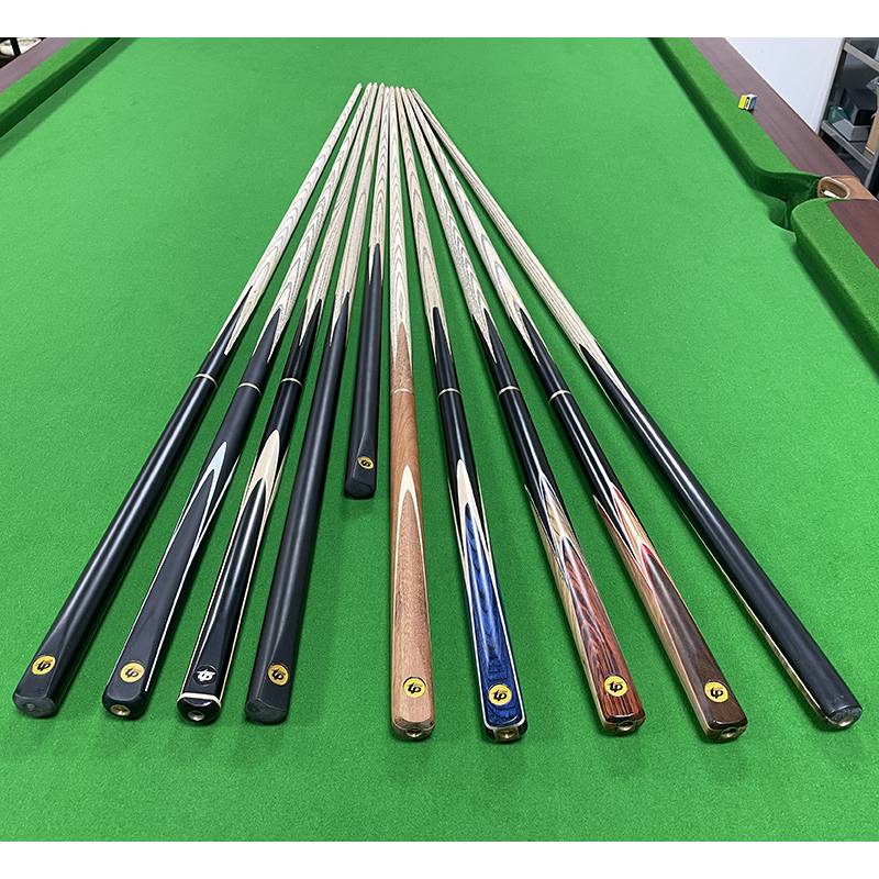 Chinese -style black eight -English 10mm small header club 3/4 double section Snooker club clock billiard accessories Cue