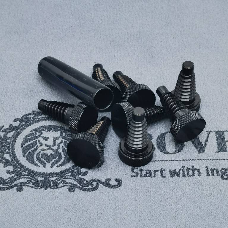 Zero metal tail plug + skin head damp cap
