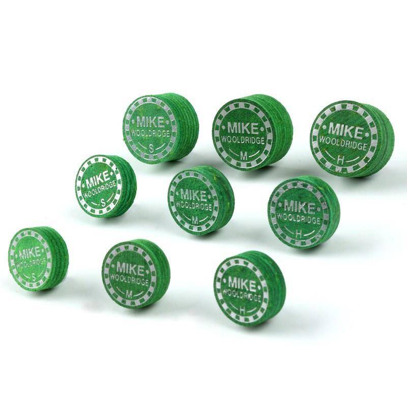Green ghost leather head, small head pole multi -layer black eight -headed head gun head big nine balls Snooker multi -layer pole head
