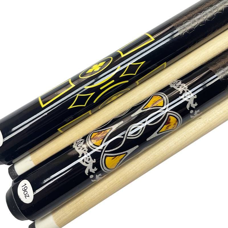 Nine -ball public pole 13mm high -end big headstone Chinese black eight club American split pole open rods open rod jumping pole