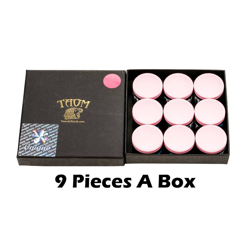 One box of pink, nine