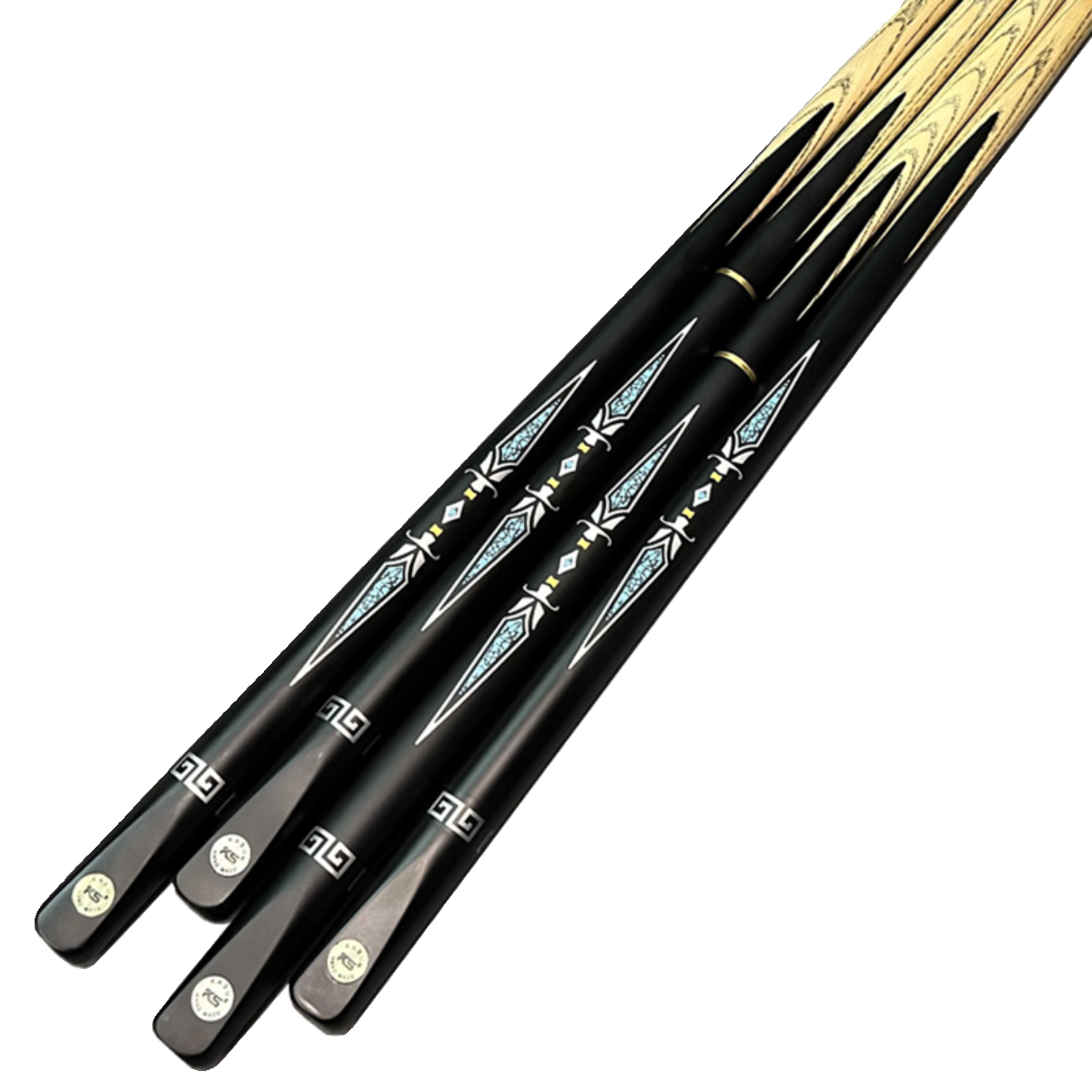 God of War Blue Sword Small Terminal Putting Code Chinese -style Black Eight 10mm Person Person Middle Terminal Term of Tongzhong