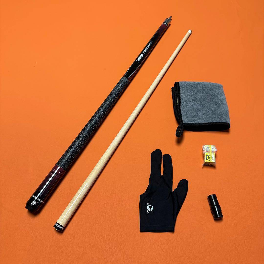 13mm black, red, single pole + gift