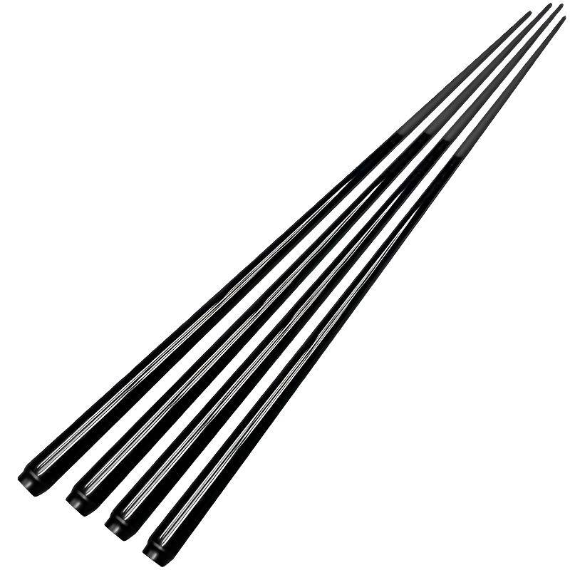 Black-technology carbon-fibre billiards, small head, big-headed carbon-coloured billiards