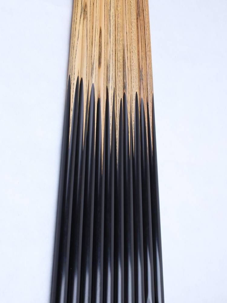 One thing, one picture, , tabletop rod ebosite rod black pass carved Ding Junhui handmade pole