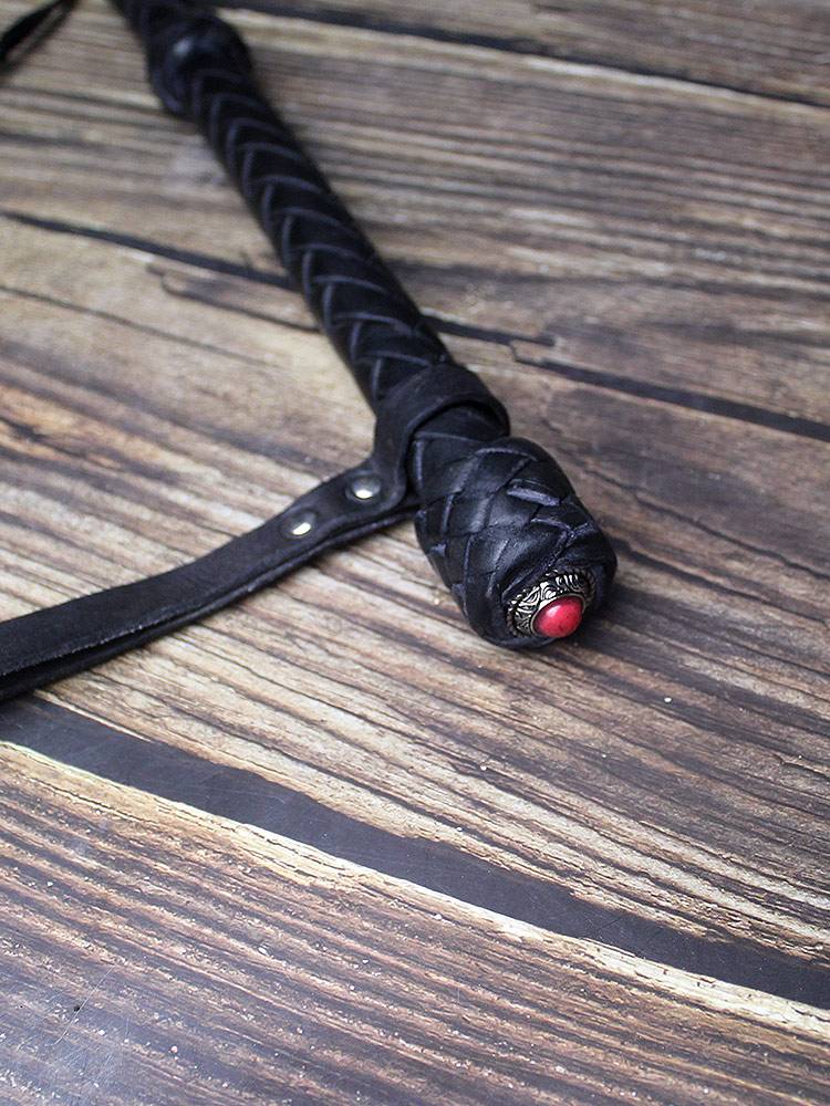 French pure cowhide whip, fitness whip, whip, adult soft whip, bull whip martial arts whip shadow television props