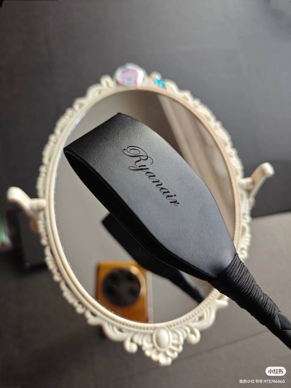 The whip + the engraving