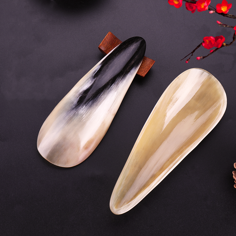 Natural beef horns scraping tablet, beef horns, facial neck massage back, back scraper, full body, dredging the meridian home