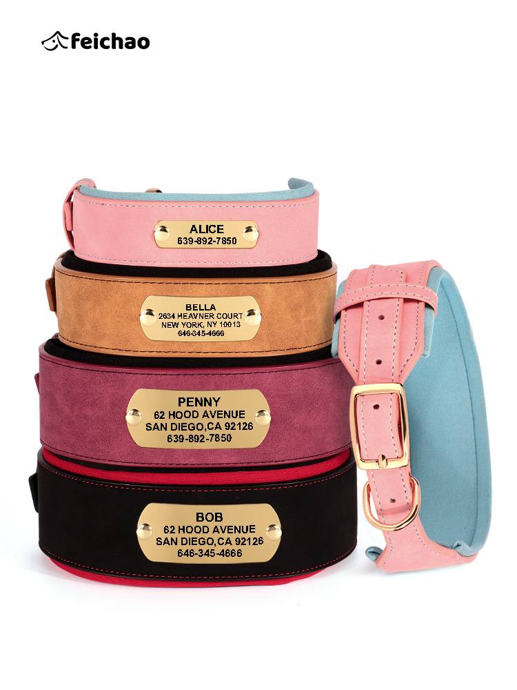 Dog collar widen the medium large dog anti -couples, dog necks, golden retriever, golden retriever, anti -losing neck ring big dog traction rope